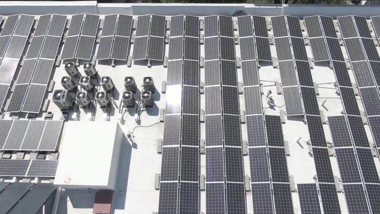 Commercial Rooftop Solar System